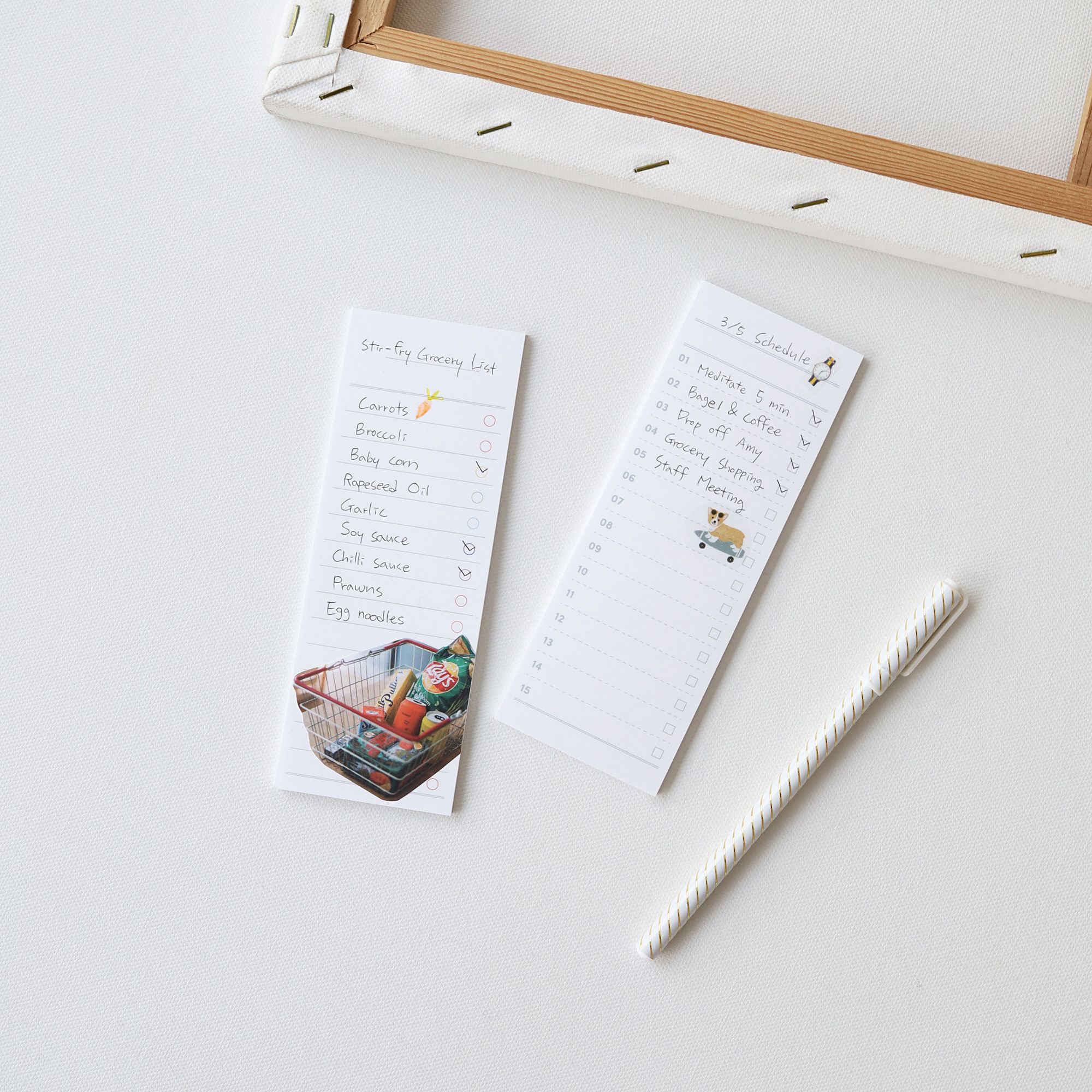 Slim To Do List Sticky Note v1