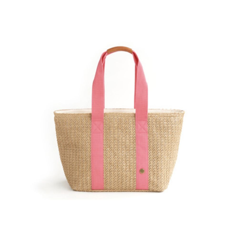 Large Rattan Cooler Bag