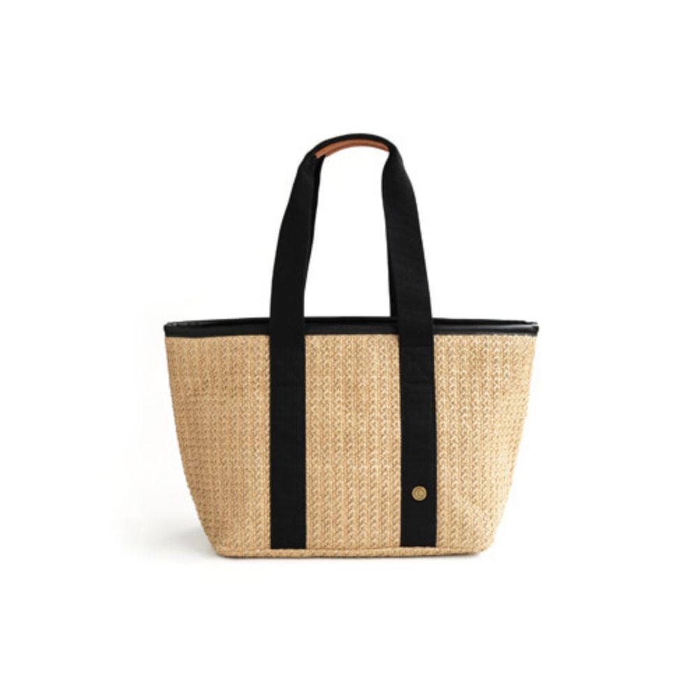 Large Rattan Cooler Bag