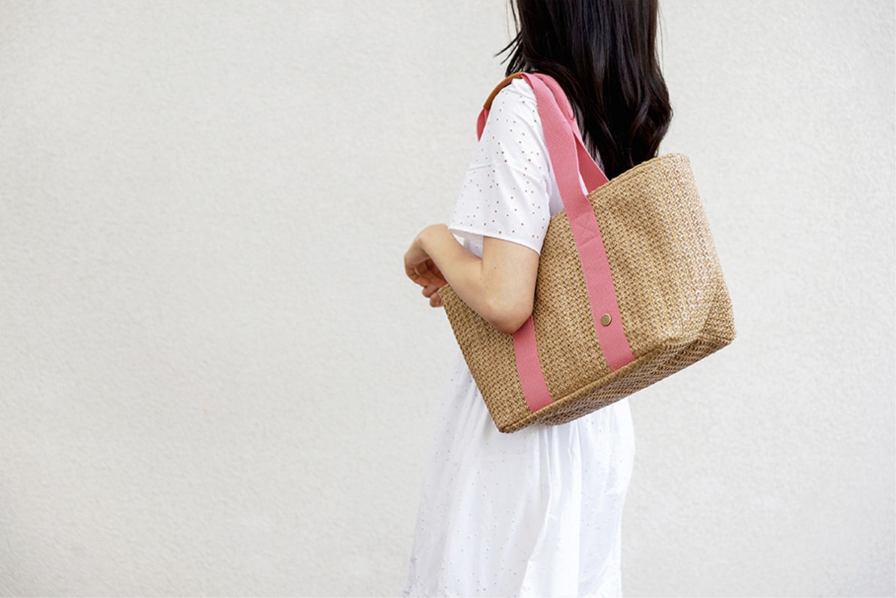 Large Rattan Cooler Bag