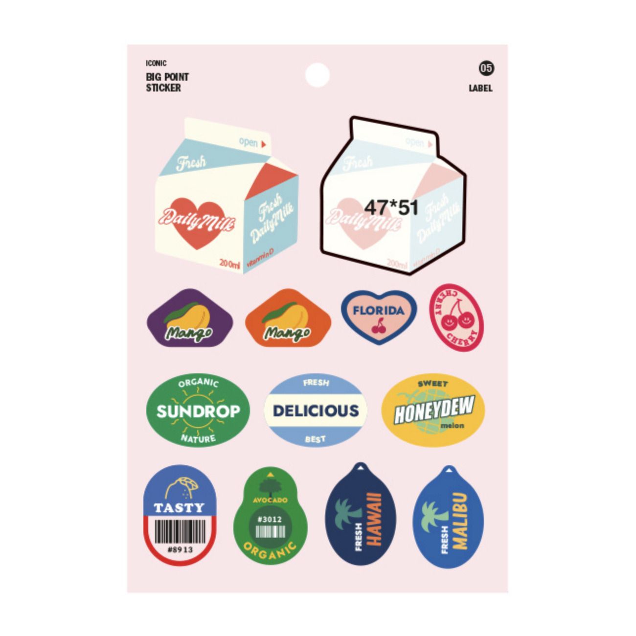MochiThings: Iconic Point Removable Sticker v1