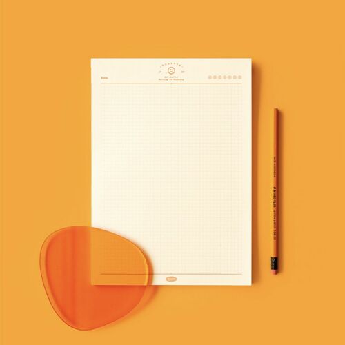Palette B5 Grid Notepad - Image 2