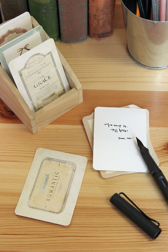 MochiThings Label Vintage Letter Set