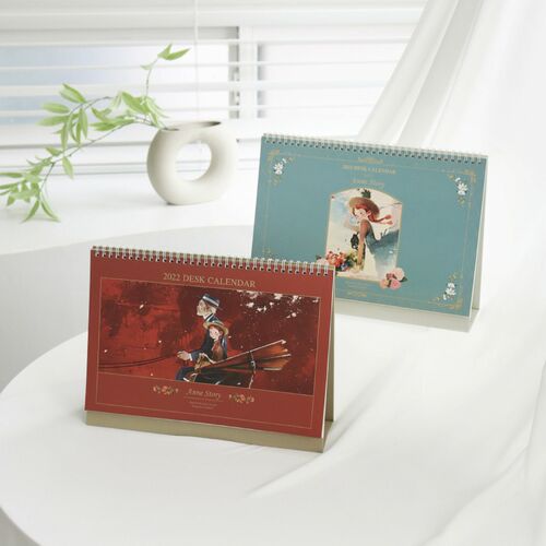 2022 Large Anne Story Desk Scheduler - Image 1