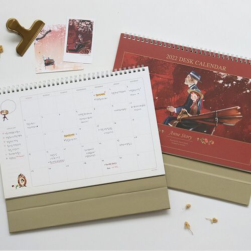 2022 Large Anne Story Desk Scheduler - Image 6