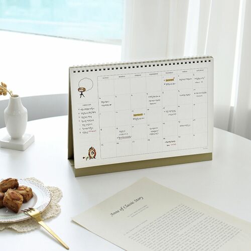 2022 Large Anne Story Desk Scheduler - Image 12
