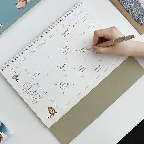 2022 Large Anne Story Desk Scheduler - Image 20