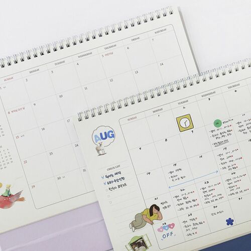 2022 Large Prince Story Desk Scheduler