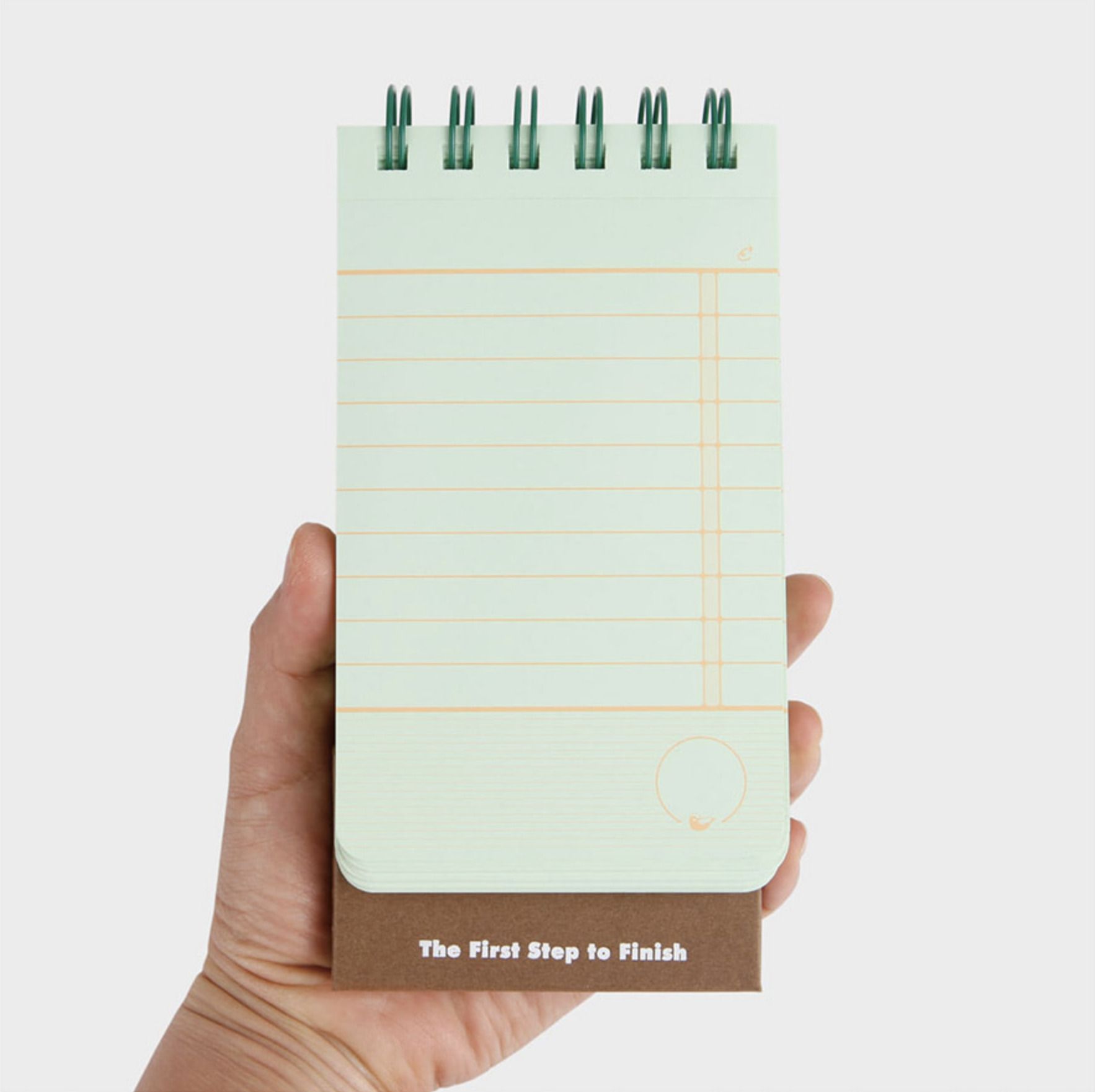 Checklist Spiral Standing Notebook