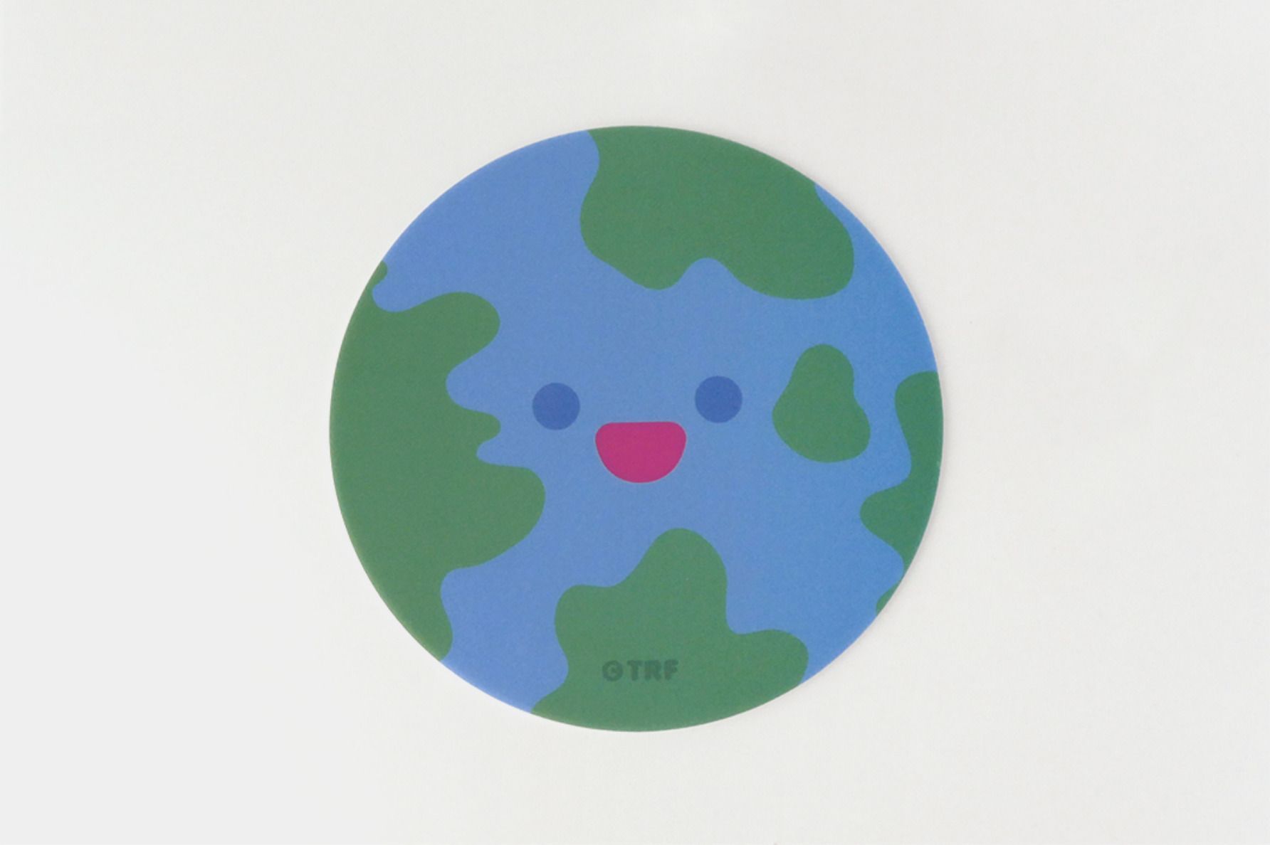 Happy Earth Mouse Pad