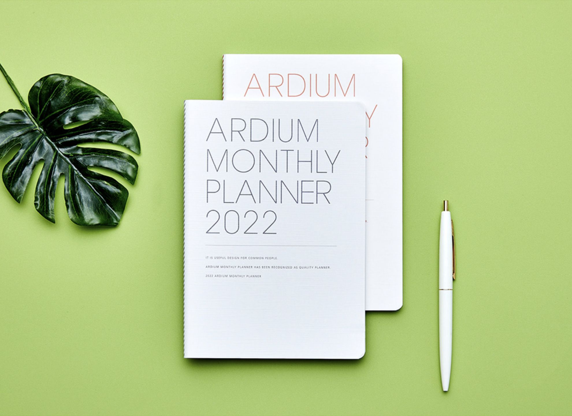 2022 Ardium Monthly Planner