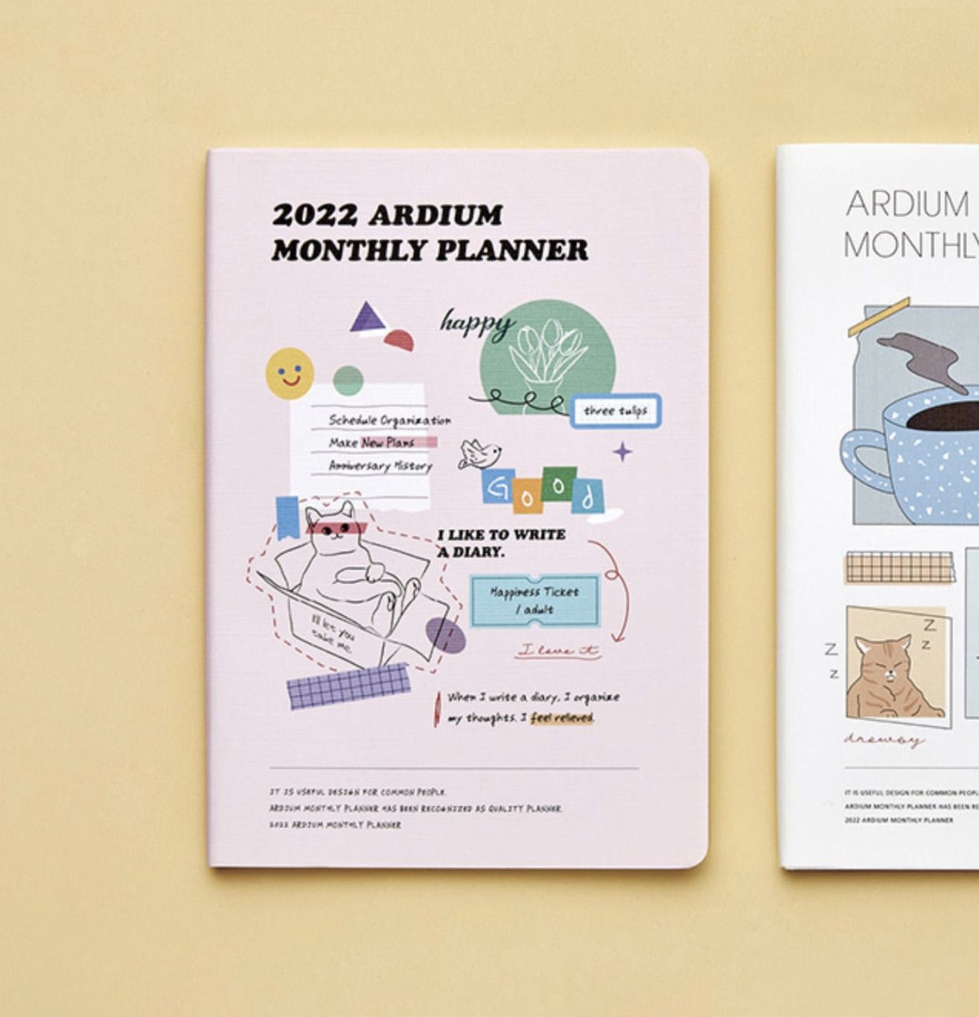2022 Ardium Monthly Planner