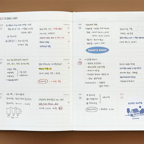 2022 Official Weekly Scheduler