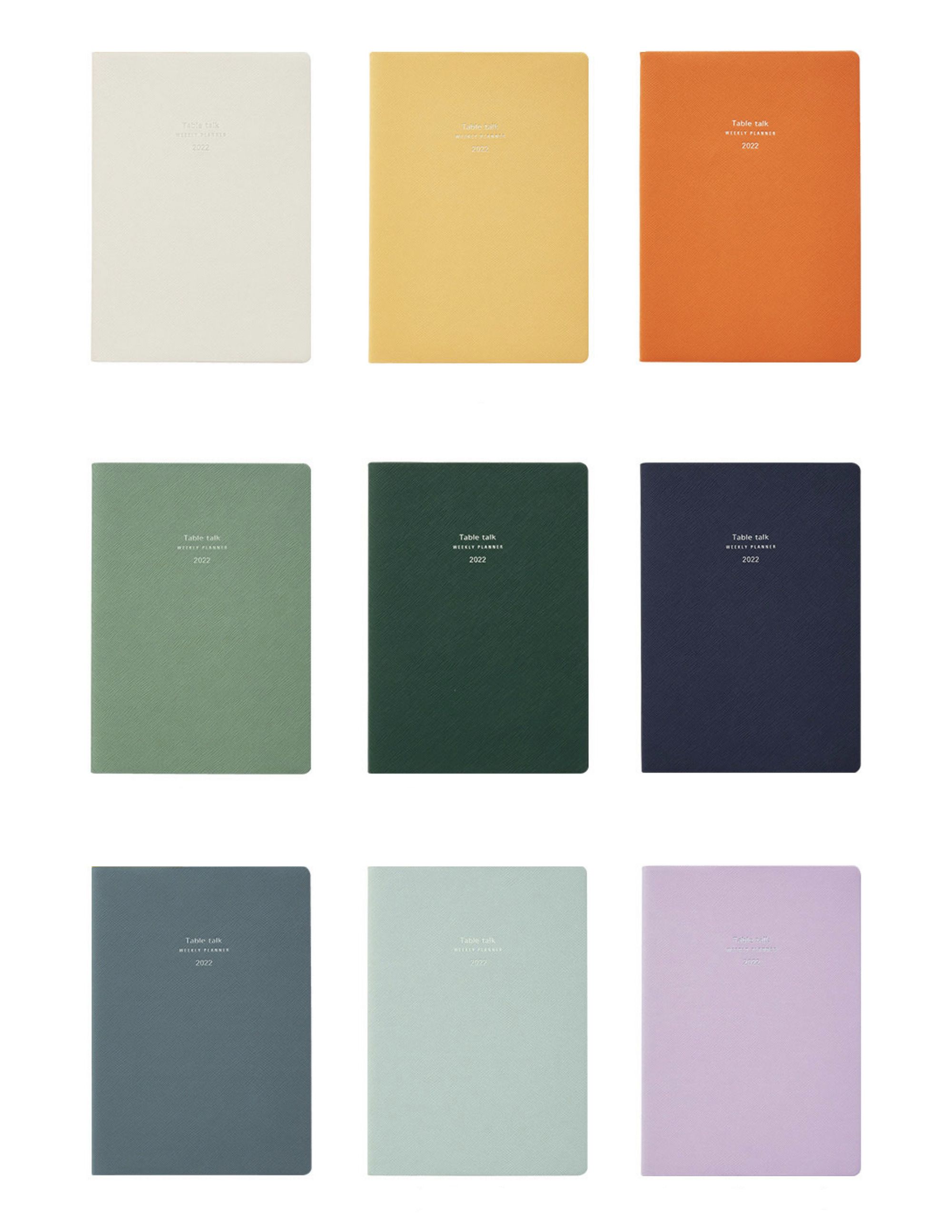 2022 Table Talk A5 Weekly Planner
