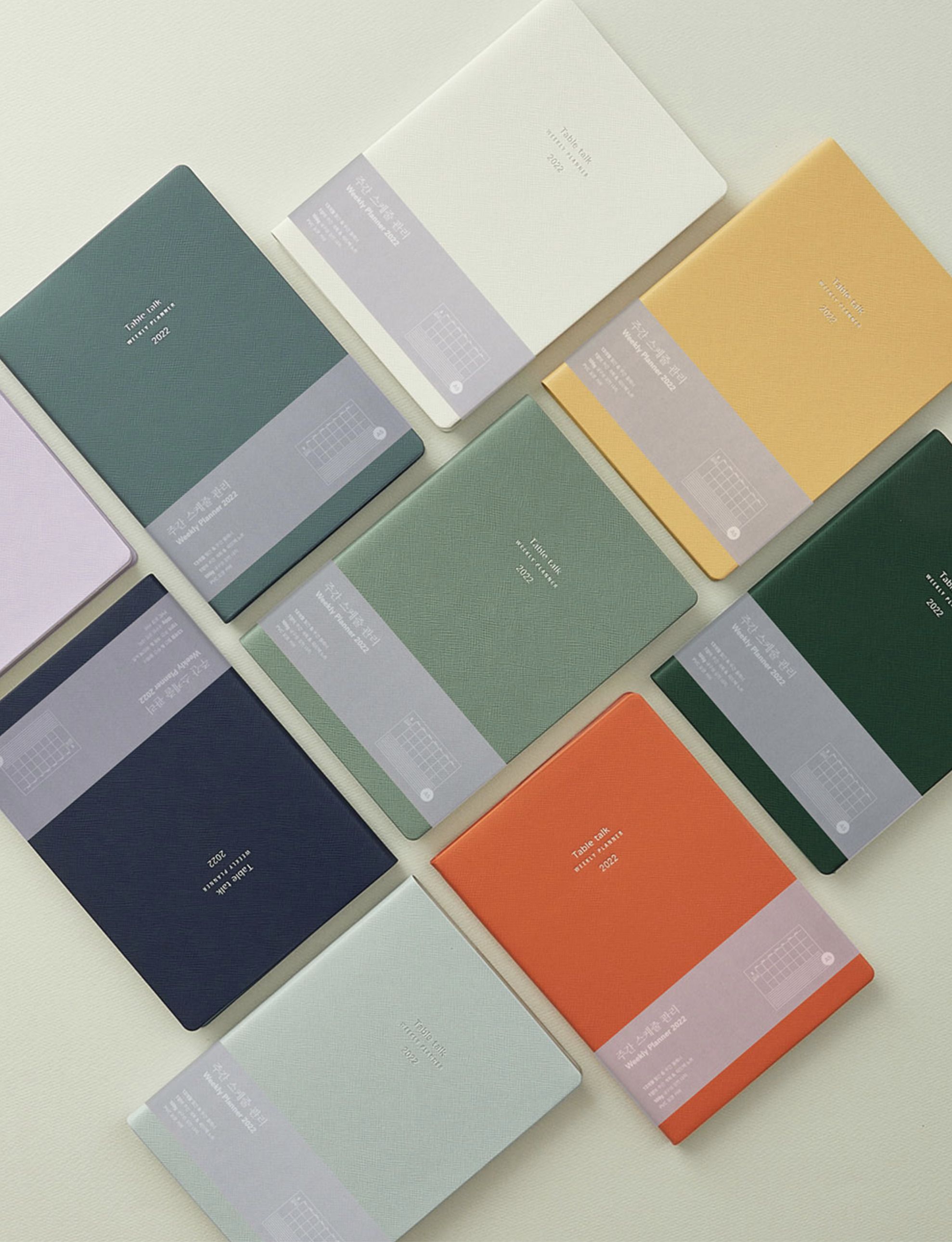 2022 Table Talk A5 Weekly Planner
