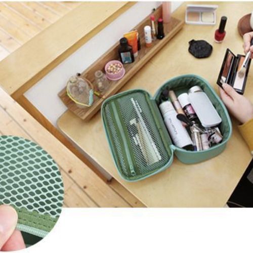 Large Alice Mint Cosmetic Pouch - Image 6