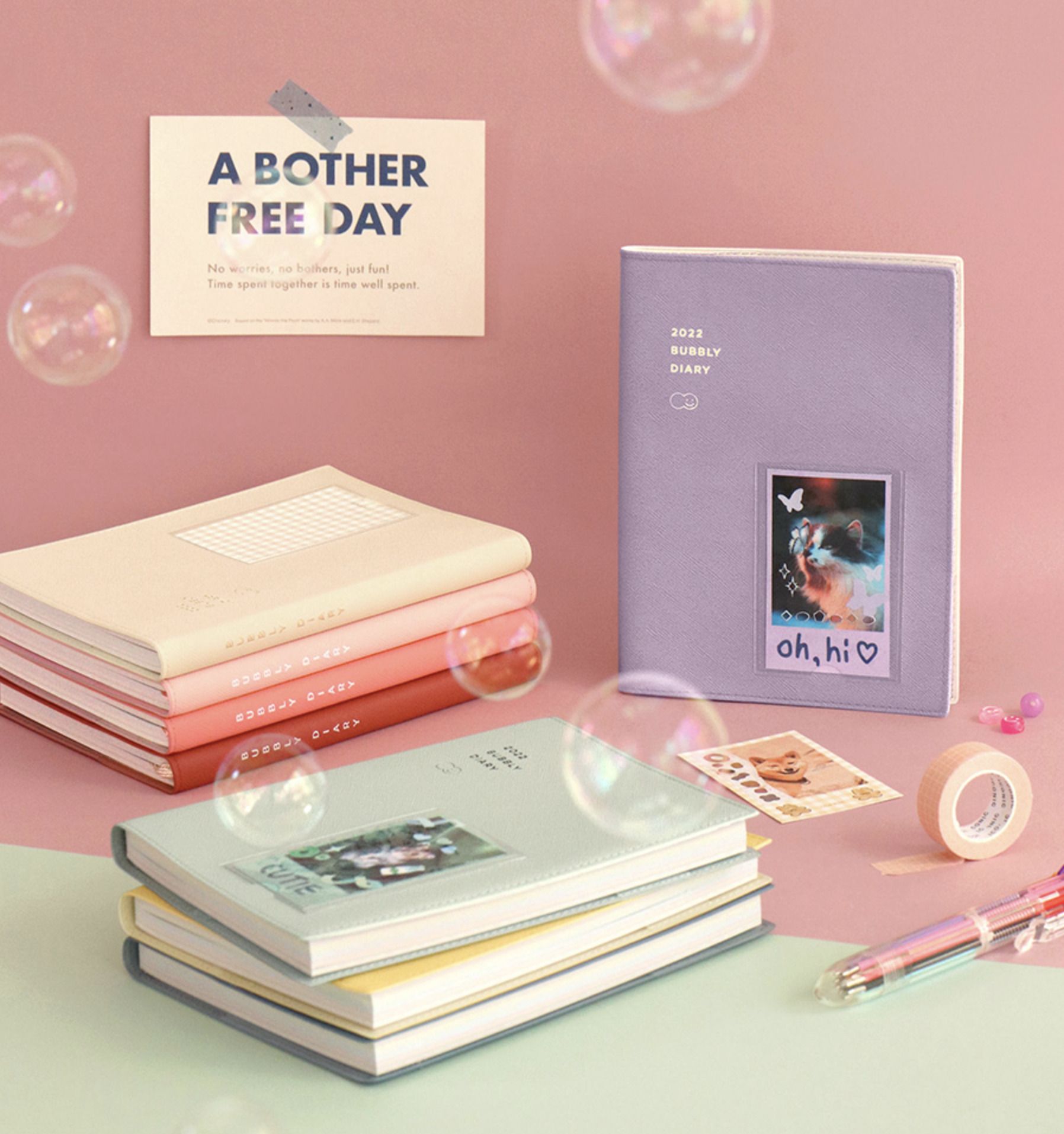 2022 Bubbly Diary Planner