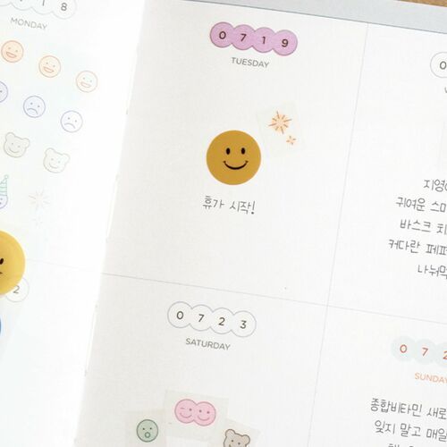 2022 Bubbly Diary Planner