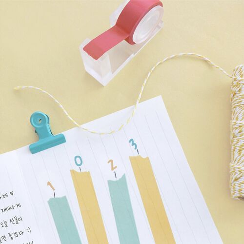 8pcs Solid Masking Tape Set