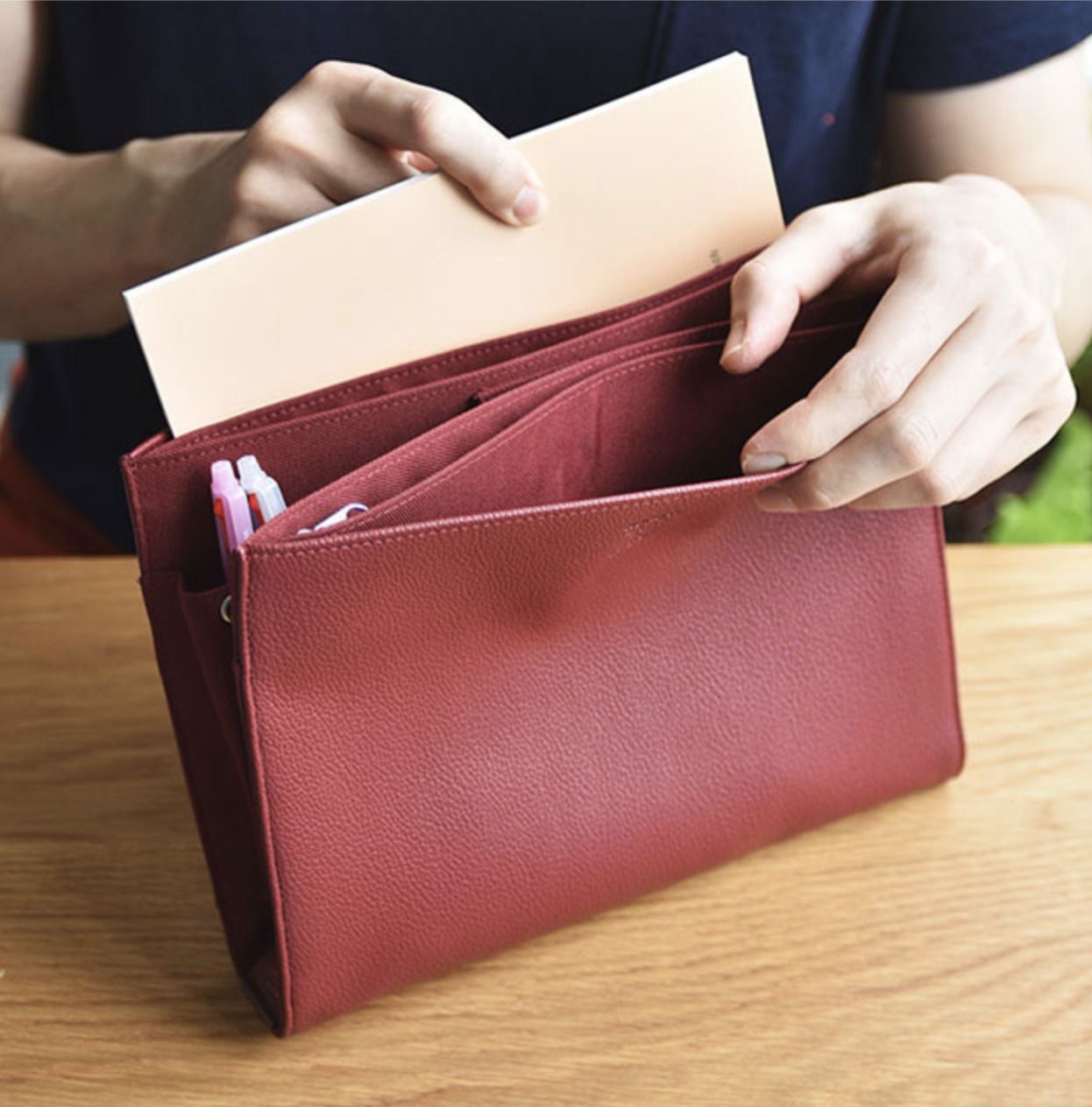 Select 6 Ring A6 Binder Clutch