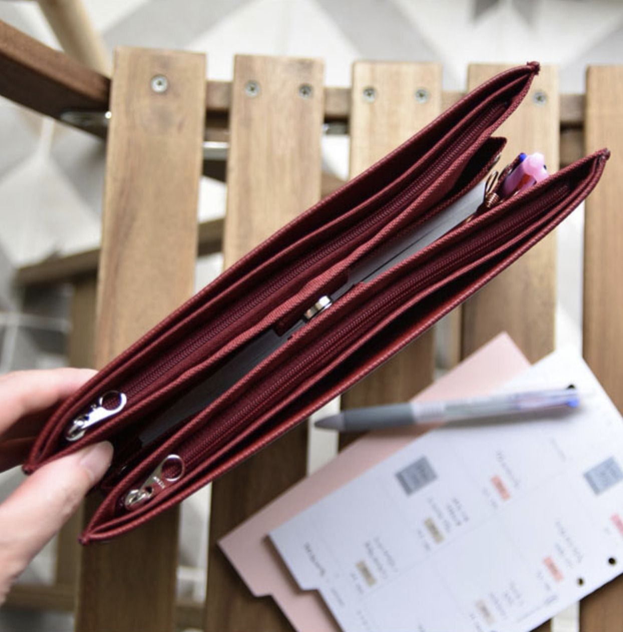 Select 6 Ring A6 Binder Clutch