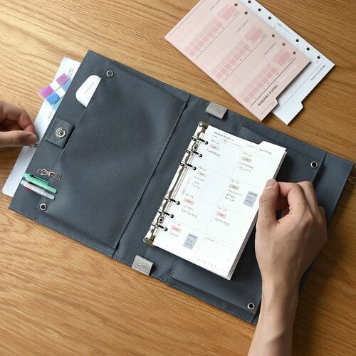 Select 6 Ring A6 Binder Clutch