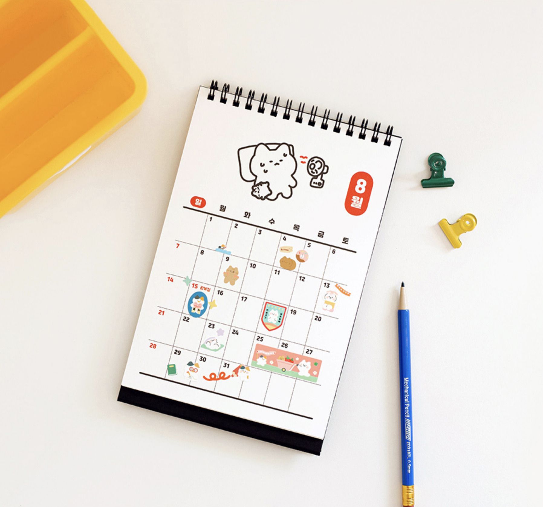 2022 Mini Cat Desk Calendar