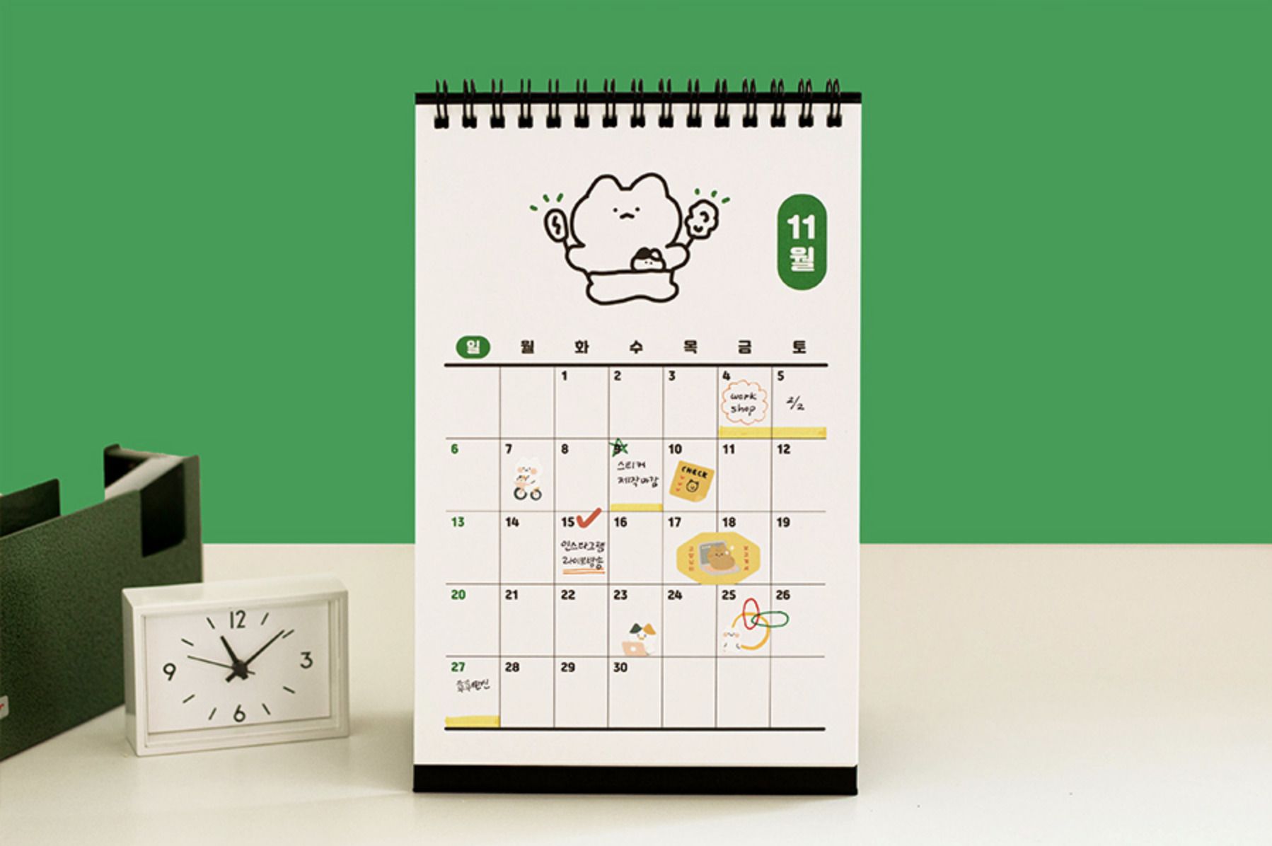 2022 Mini Cat Desk Calendar