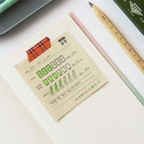 Today's Habit Memo Pad