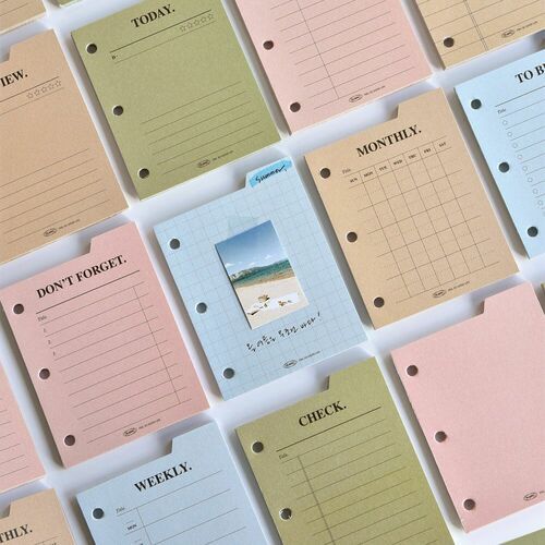 MochiThings: Mini Classy 3 Ring Index Planner Refill