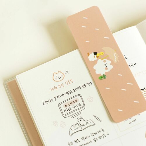 4pcs Cat Paper Bookmark - Image 3