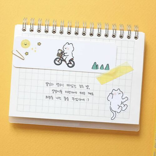 4pcs Cat Paper Bookmark - Image 9