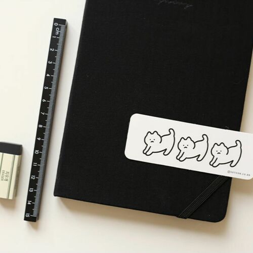 4pcs Cat Paper Bookmark - Image 6