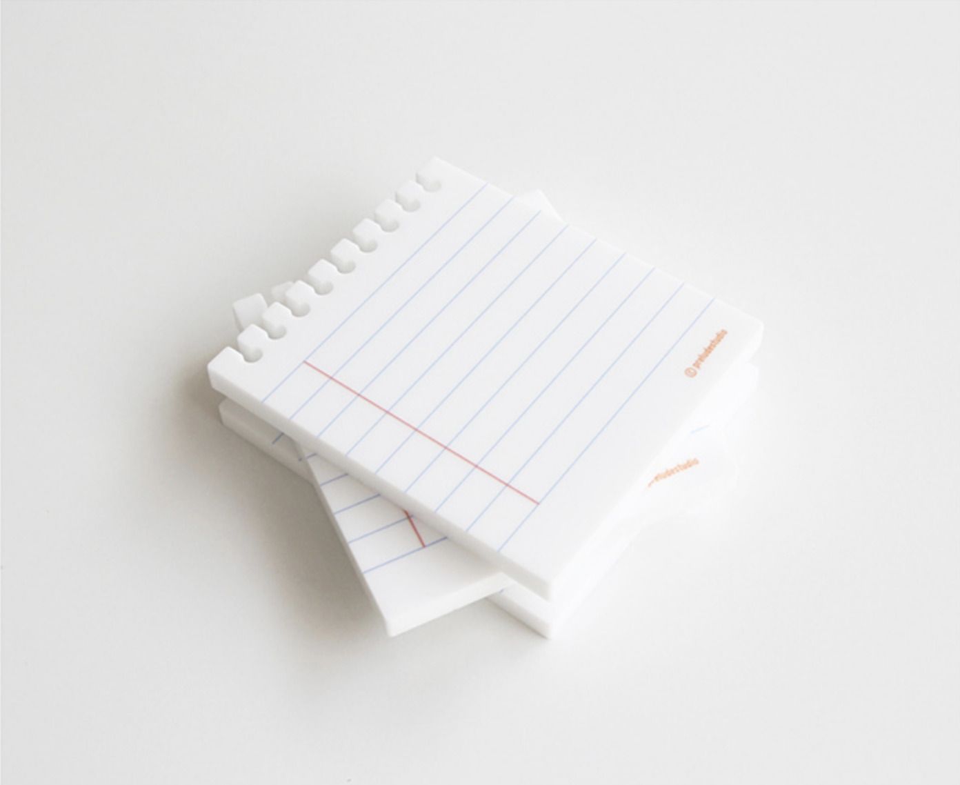 MochiThings: Mini Notebook Acrylic Coaster