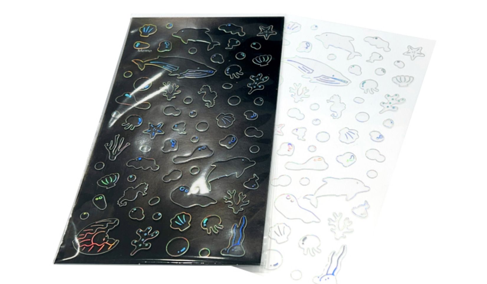 Petit Hologram Line Deco Sticker