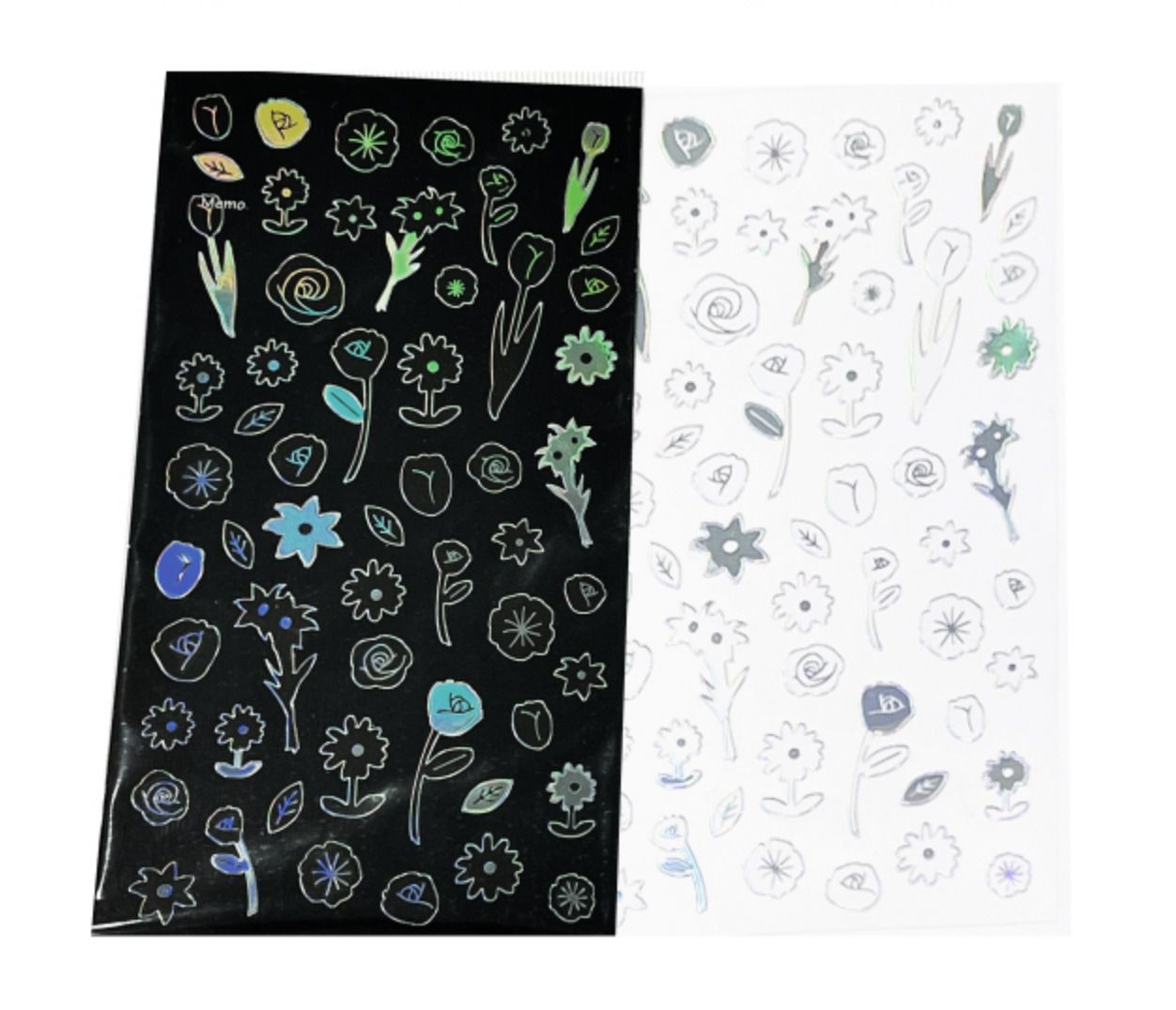 Petit Hologram Line Deco Sticker