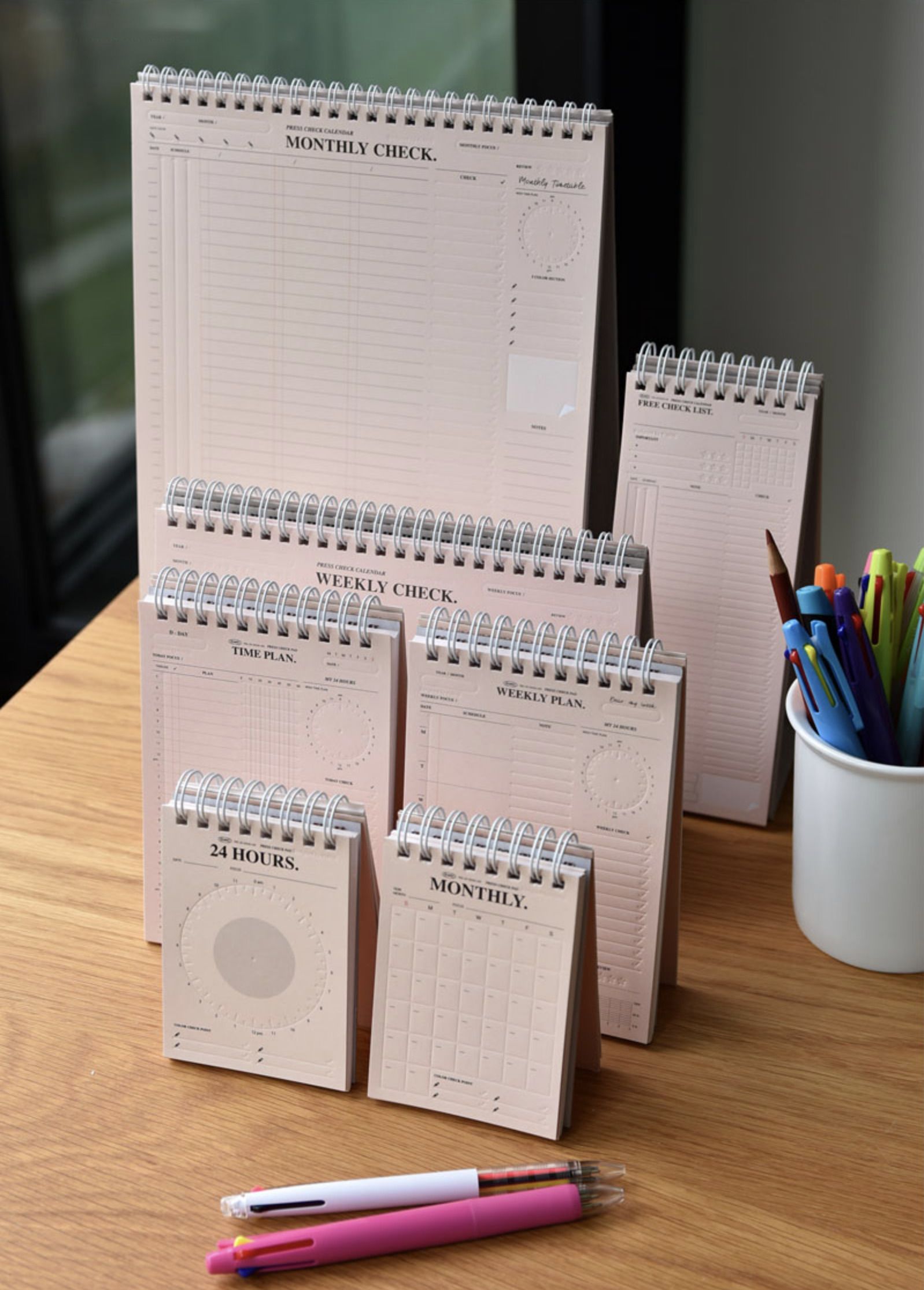 A5 Press Check Standing Planner