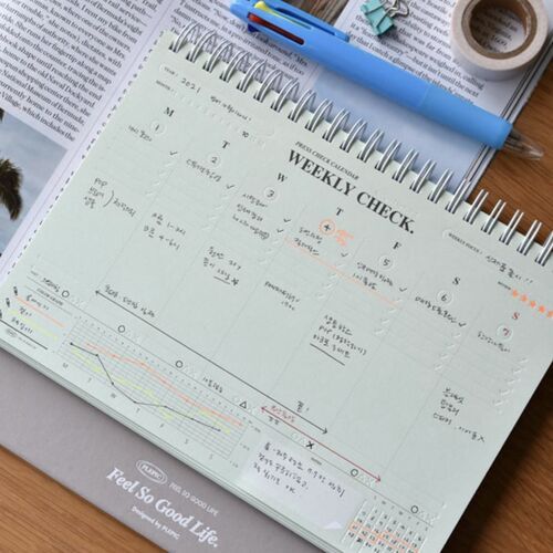 A5 Press Check Standing Planner