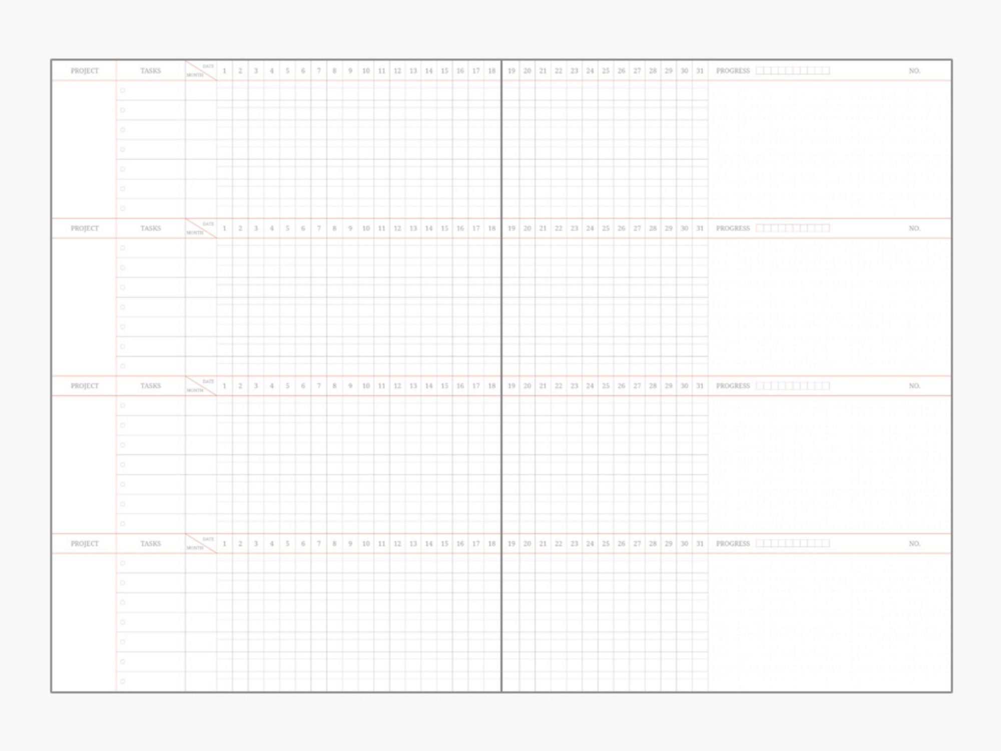 Large Object Project Planner