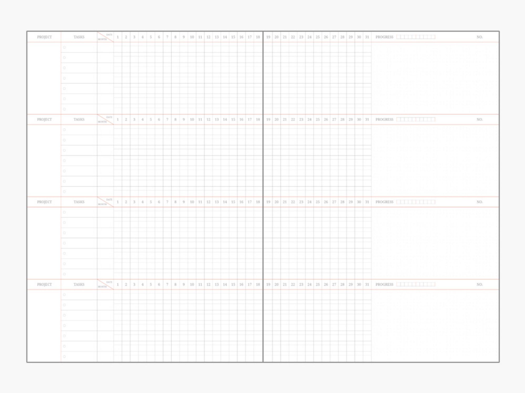 Large Object Project Planner