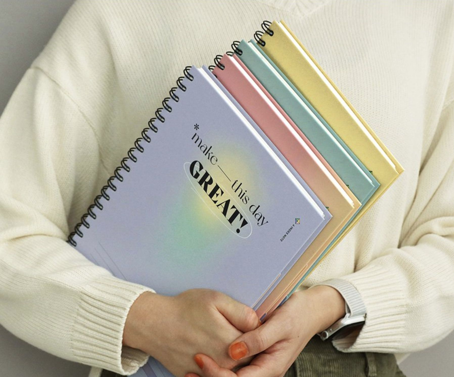 Hardcover B5 Index Lined Notebook