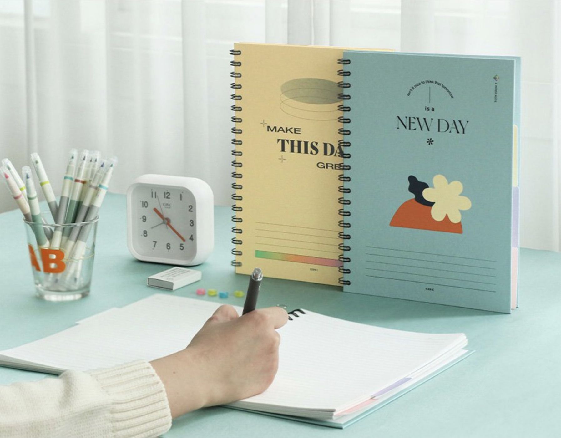 Hardcover B5 Index Lined Notebook