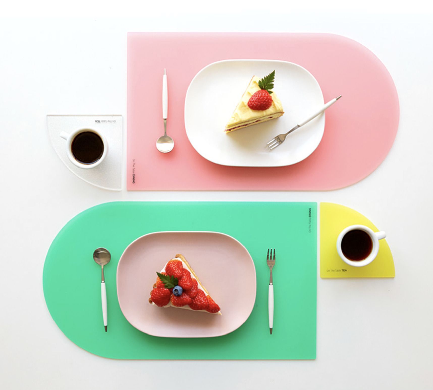 On the Table Acrylic Tea Coaster