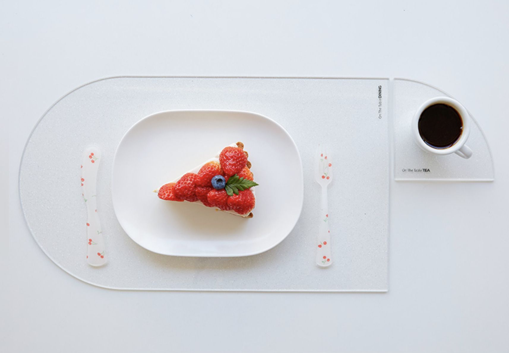 On the Table Acrylic Tea Coaster