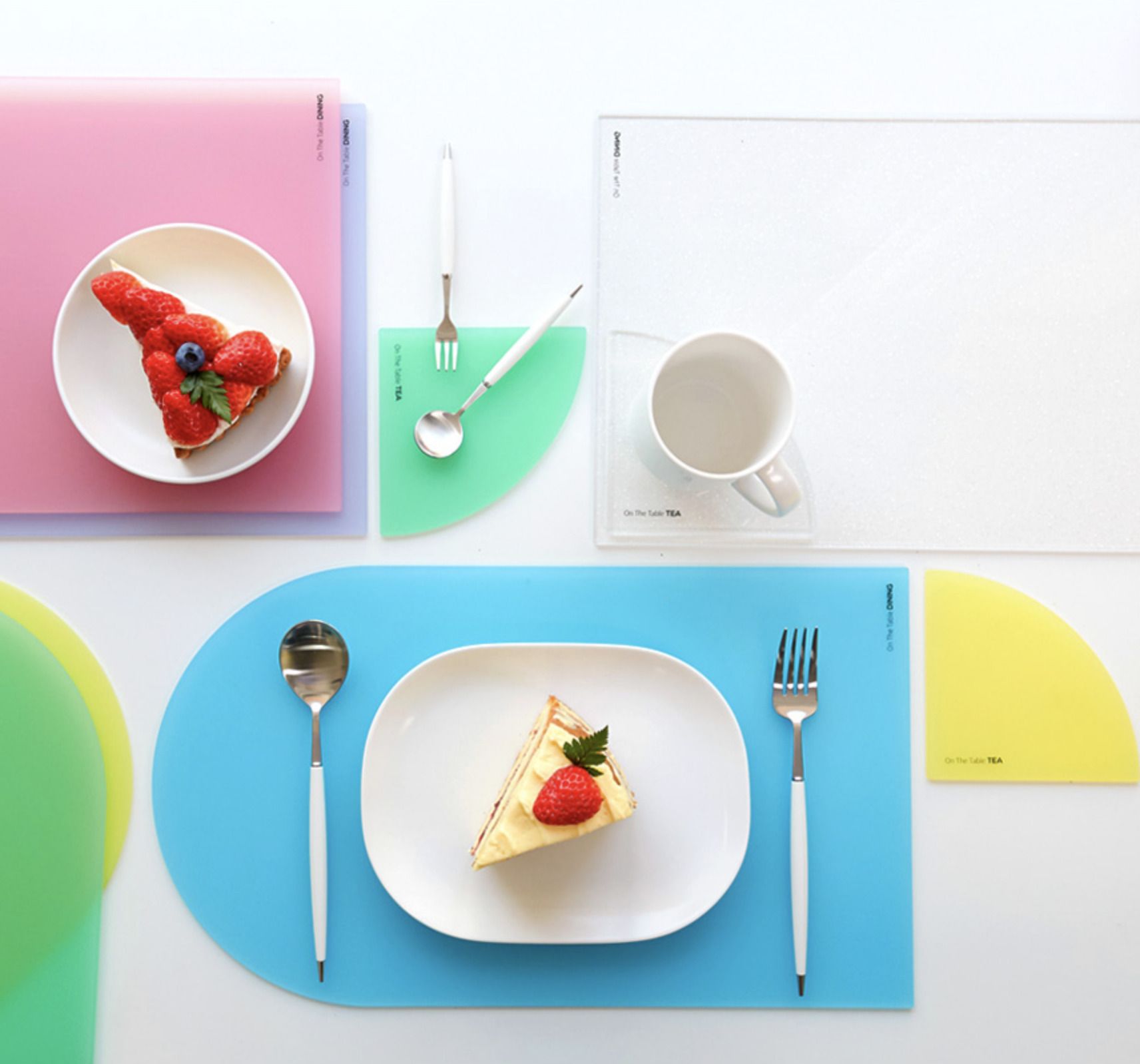 On the Table Acrylic Tea Coaster