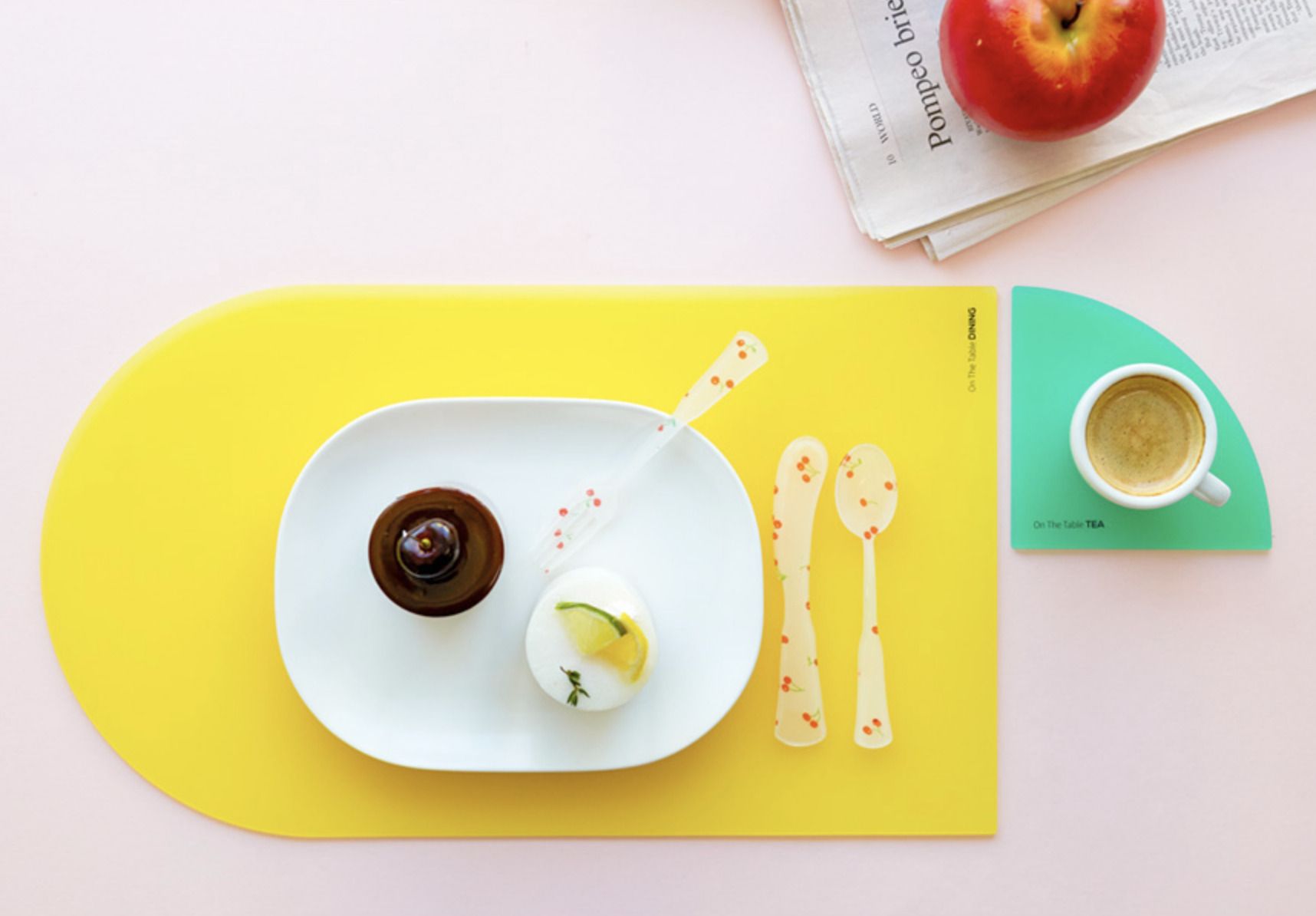 On the Table Acrylic Tea Coaster