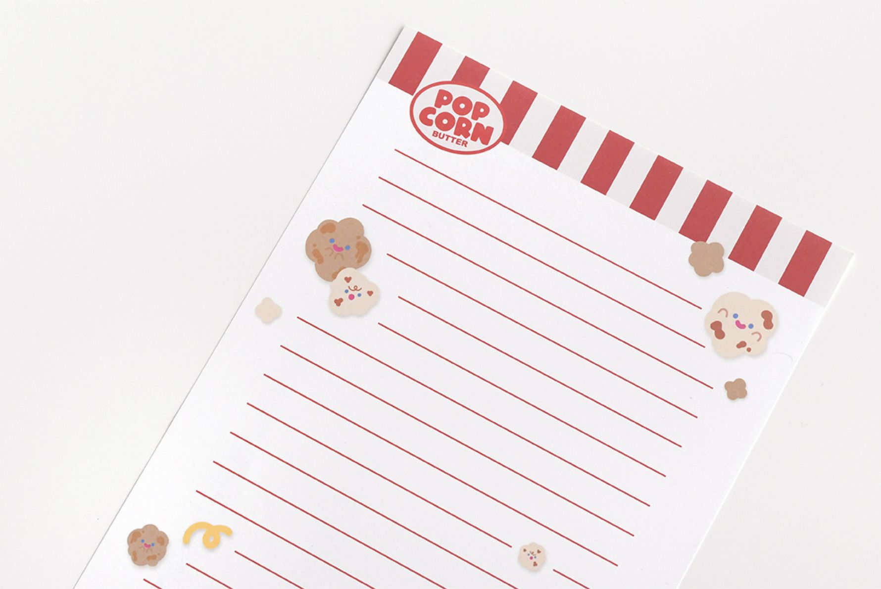MochiThings: Butter Popcorn Letter Set