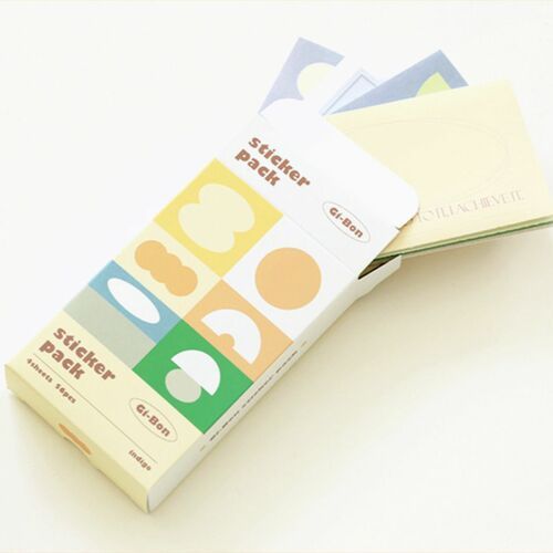 56pcs Gi Bon Label Sticker Set - Image 5
