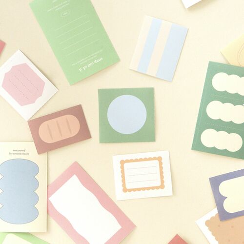 56pcs Gi Bon Label Sticker Set - Image 4