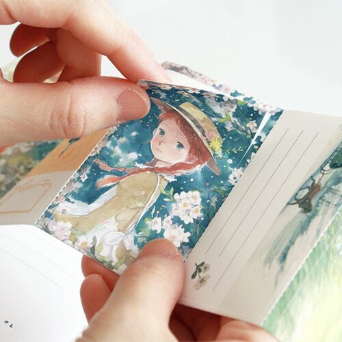 56pcs Anne Story Label Sticker Set - Image 7